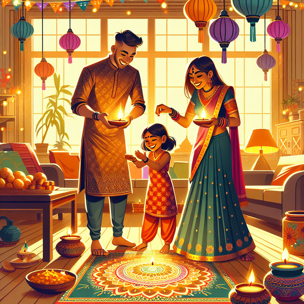 Celebration of Diwali