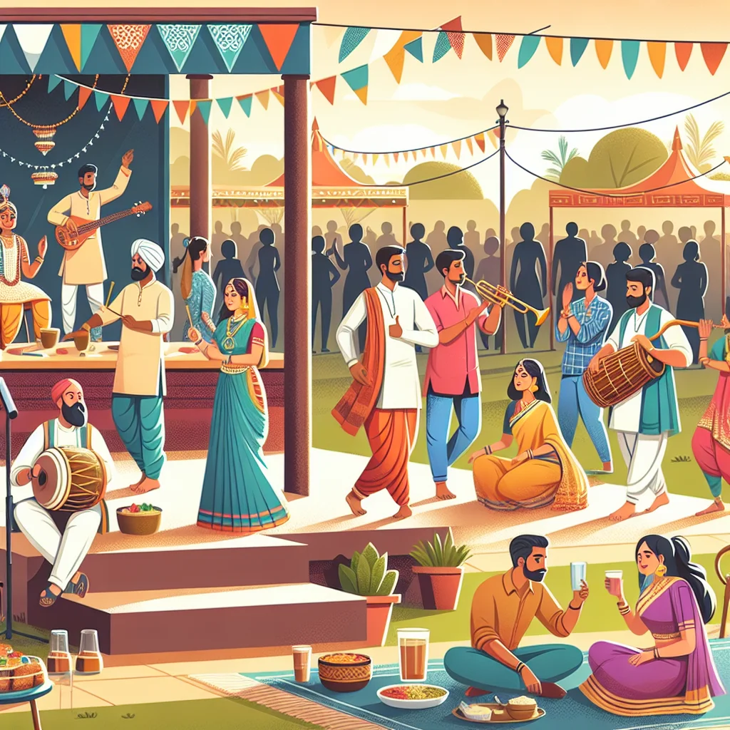 Local organizations promoting Indian culture